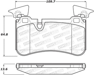 StopTech Street Brake Pads - Front