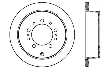 StopTech Drilled Sport Brake Rotor