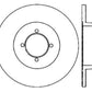 StopTech Slotted & Drilled Sport Brake Rotor