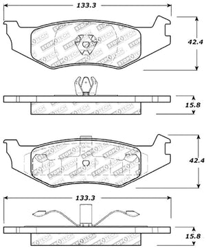 StopTech Performance Brake Pads