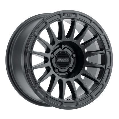 Method MR314 17x8.5 0mm Offset 5x150 110.5mm CB Matte Black Wheel