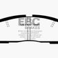 EBC 86-92 Toyota Supra 2.8 Greenstuff Rear Brake Pads