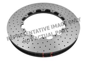 DBA 2011 BMW 1 Series M Front 5000 Series Drilled Ring