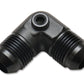 Vibrant -6AN to -6AN Male 90 Degree Union Adapter Fitting with 1/8in NPT Port