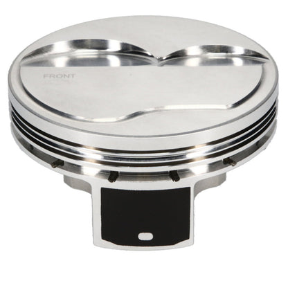 JE Pistons GM LS 4.080in Bore .015 LS3 Oversize 7.1cc Asymmetrical FSR Dome Pistons - Set of 8