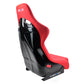 NRG FRP Bucket Seat (Red Cloth) - Large