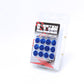 Wheel Mate Monster Lug Nut Caps - White 14x1.50