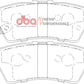 DBA 04-12 Nissan Pathfinder 4.0L XP Performance Rear Brake Pads