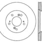 StopTech 97-01 Acura Integra Type R / 97-01 Honda CR-V Slotted & Drilled Left Front Rotor