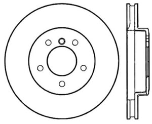 StopTech Drilled Sport Brake Rotor