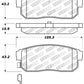 StopTech Performance 11/00-02 Infiniti G20/10/00-04 I30/I35 Rear Brake Pads