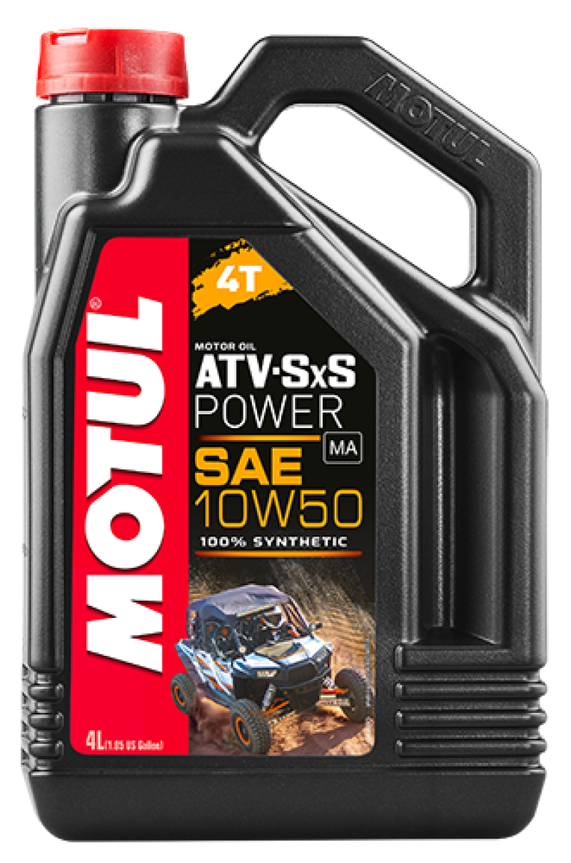 Motul 4L ATV-SXS POWER 4-Stroke Engine Oil 10W50 4T