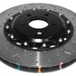 DBA Nissan Skyline (Various) Front Drilled & Slotted 5000 Series 2-Pc Rotor Assembled w/ Black Hat