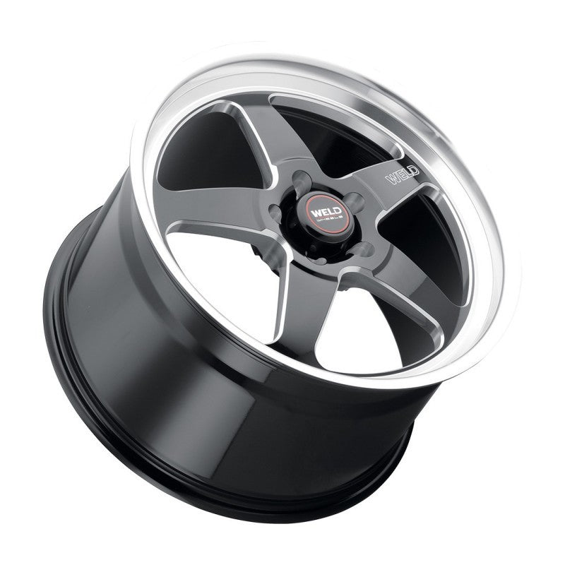 Weld S104 17x8 Ventura 5x120 ET38 BS6.0 Gloss BLK MIL DIA 72.56