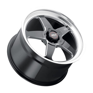 Weld S104 15x8 Ventura 5x114.3 ET00 BS4.50 Gloss BLK MIL DIA 78.1