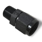 Russell Performance -6 AN Straight Female to 1/8in Male NPT Fitting (Black)