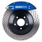 StopTech 05-14 Ford Mustang ST-40 Blue Calipers 355x32mm Drilled Rotors Front Big Brake Kit