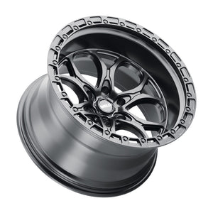 Weld Off-Road W108 20X10 Ledge 6X135 ET13 BS6.00 Satin Black / Black Ring 87.1