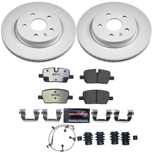 Power Stop 20-25 Cadillac CT5 Rear Z36 Coated Truck & Tow Brake Kit