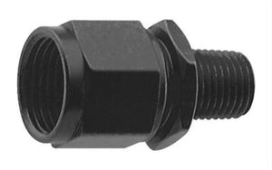 Fragola -12AN Female Swivel To 1/2 NPT - Black