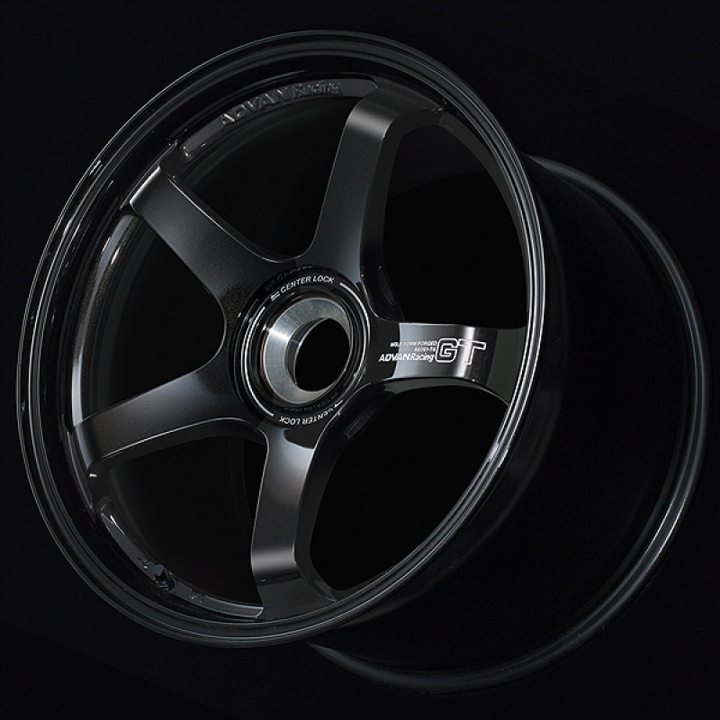 Advan GT for Porsche 18x9.0 / +46 Offset / 5-130 / 71.6mm Bore / Racing Titanium Black