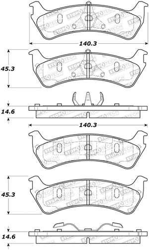 StopTech Street Brake Pads