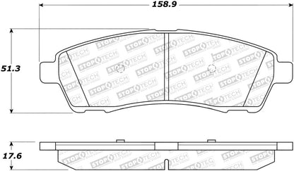 StopTech Street Select Brake Pads