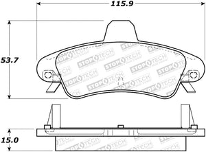 StopTech Street Brake Pads