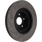 StopTech Drilled Sport Brake Cryo Rotor