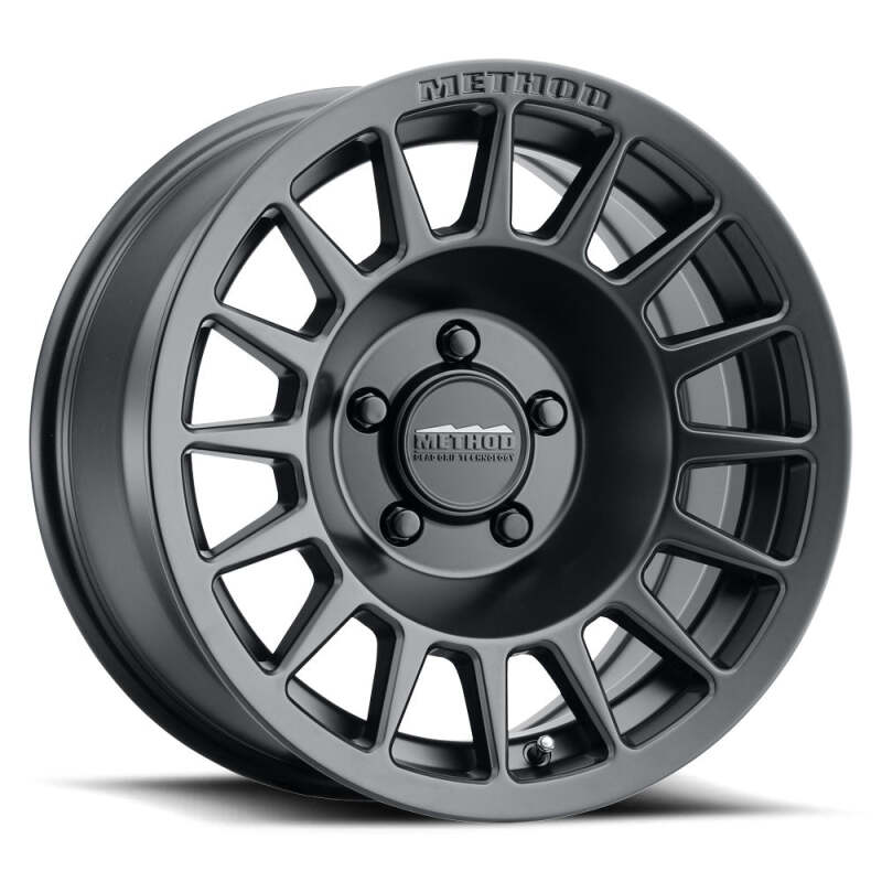 Method MR707 Bead Grip 18x9 +18mm Offset 6x5.5 BP 106.25mm CB Matte Black Wheel