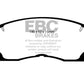 EBC 91-92 Toyota MR2 2.0 Turbo Yellowstuff Front Brake Pads