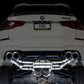 AWE Tuning 20-25 BMW X3 M/M Comp (F97) AWD SwitchPath Axle-Back Exhaust - Chrome Silver Tips
