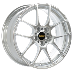 BBS RF 18x8 5x112 ET45 PFS Diamond Silver Wheel -82mm PFS/Clip Req