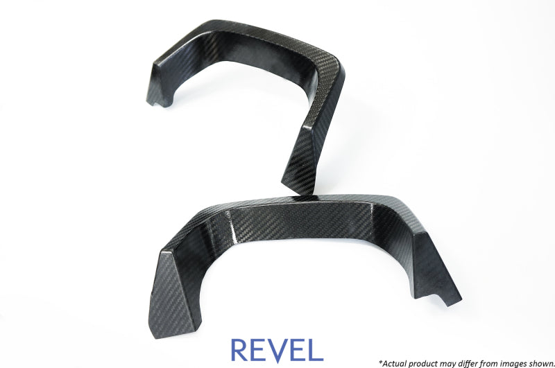 Revel GT Dry Carbon Muffler Garnish (Left & Right) 15-18 Subaru WRX/STI - 2 Pieces