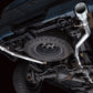 AWE Tuning 2021+ Ford F150 Tremor w/ Bumper Cutouts 0FG Resonated Cat-Back w/ Chrome Silver Tips