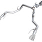 AWE Tuning 2021+ Ford F150 Tremor w/ Bumper Cutouts 0FG Non-Resonated Cat-Back w/ Chrome Silver Tips