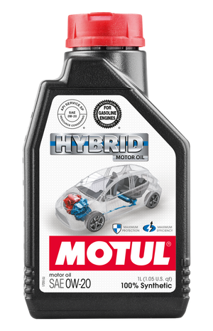 Motul 1L Hybrid Synthetic Motor Oil - 0W20