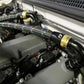 GReddy AN10 Straight Swivel Hose End - Black/Gold Anodized