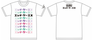 HKS T-SHIRT KATAKANA WHITE 2L