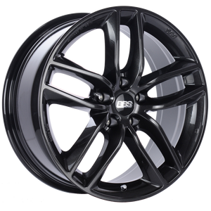 BBS SX 17x7.5 5x108 ET45 Crystal Black Wheel -70mm PFS/Clip Required