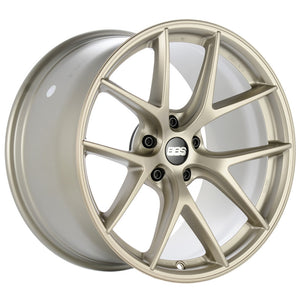 BBS Unlimited CI-R 20x9.5 ET51.5 (Face 2) Satin White-Gold Wheel