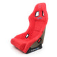 NRG FRP Bucket Seat ULTRA Edition - Medium (Red Alcantara/Pearlized Back)