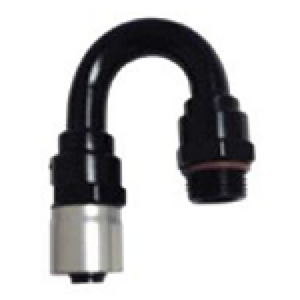 Fragola -10AN Male Rad Fitting 180 Degree Sport Crimp Hose End