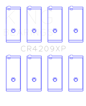 King Engine Bearings Toyota 3SGTE Performance Rod Bearing Set - Size STD