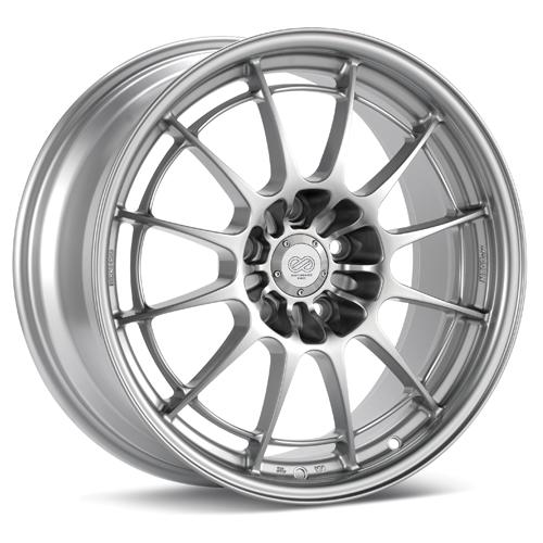 Enkei NT03+M 18x9.5 5x120.7 58mm Offset 72.6mm Bore Silver Wheel