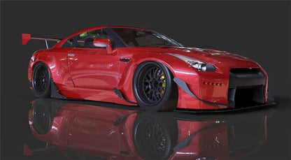 GReddy 09+ Nissan GT-R R35 Full Rocket Bunny Wide-Body Aero Kit w/ Wing