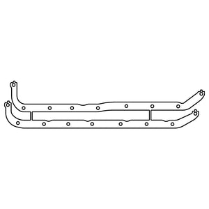 Cometic Cosworth BD Series - FVA/FVC Lotus Twin Cam .060in Fiber Oil Pan Rails Kit