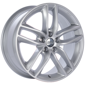 BBS SX 19x8.5 5x114.3 ET45 Sport Silver Wheel -82mm PFS/Clip Required