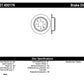 StopTech 90-96 Acura Integra / 97-01 Integra (Exc. Type R) Slotted & Drilled Right Rear Rotor
