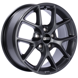 BBS SR 16x7 5x120 ET36 Satin Grey Wheel -82mm PFS/Clip Required